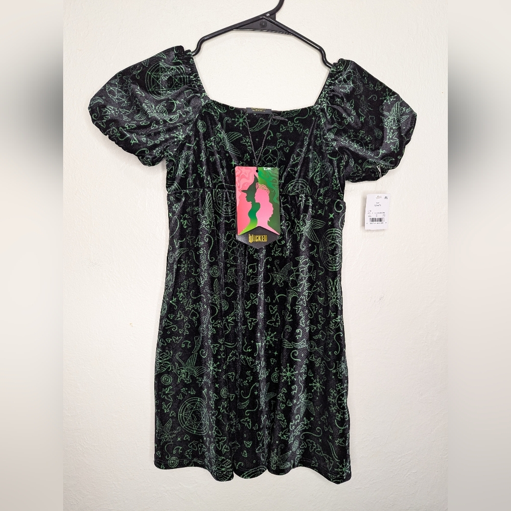 NWT Wicked Elphaba Paul Tazewell Dress Girls Size XS (4/5)